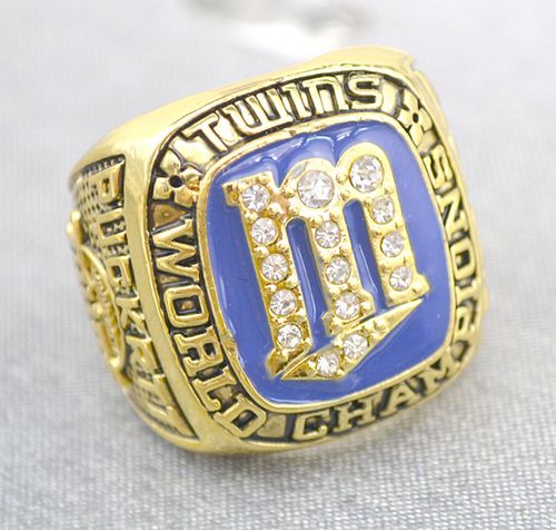 MLB Milwaukee Brewers World Champions Gold Ring_1